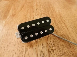 THE "CUSTOM" HUMBUCKER PICKUP BLACK ALNICO 3 MAGNETS HISTORIC SWEET VINTAGE TONE - Picture 1 of 6