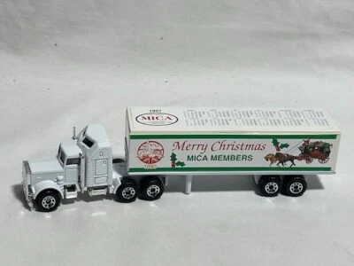 Matchbox Convoy Kenworth Aerodyne Semi 1990 MICA MEMBERS, MERRY CHRISTMAS RARE! - Image 1 of 4