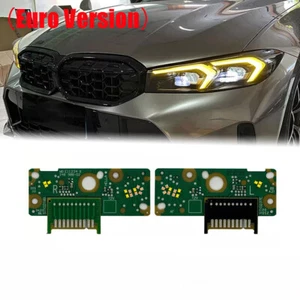 Placa LED DRL ojos de ángel amarillos para BMW G20 G21 LCI 320iX 330iX M340iX 2023 2024 - Imagen 1 de 5