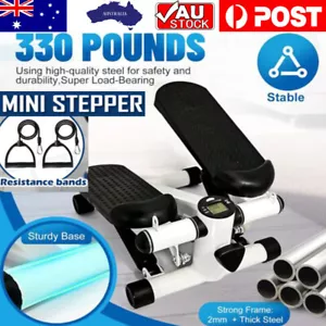 Mini Stepper Cardio Exercise Home Workout Thigh Gym Calves Trainer Fitness Rope - Picture 1 of 15