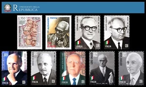 REPUBBLICA 1976/2022 - Tutti i Presidenti della Repubblica (MNH**) - Imagen 1 de 10