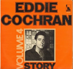 EDDIE COCHRAN "STORY VOLUME 4" ROCK & ROLL LP UNITED ARTISTS LBS 83433 - Picture 1 of 3