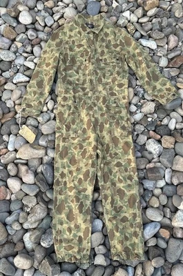 RRL Ralph Lauren Mens Small 523rd Bomb Group Camo Jumpsuit Coverall Type D-2 NWT - Image 1 of 4