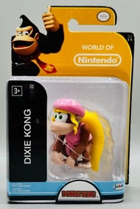 Jakks Pacific World of Nintendo Dixie Kong Action Figure FACTORY SEALED - Picture 1 of 6