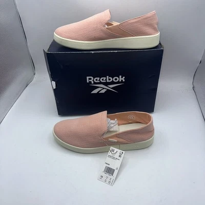 Reebok Women's Cotton & Corn Slip on Walking Comfort Shoes in Pink Sz 10 FX0393 - Image 1 of 4