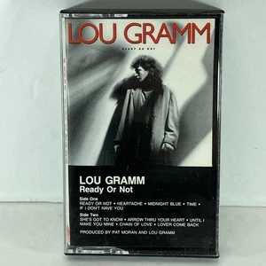 Lou Gramm Ready Or Not 1987 Atlantic Records Cassette Tape Excellent Condition - Bild 1 von 8