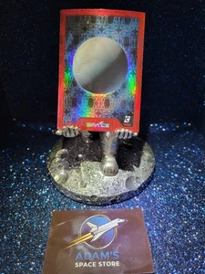 Cardsmiths-Space Trading Card-Gem Refractor- Ruby- Enceladus #44 - Picture 1 of 4