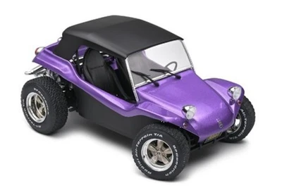 Volkswagen VW Buggy Meyers Manx Modellino 1:18 Solido Viola Limitato S1802706 - Immagine 1 di 4