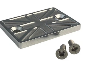 Vespa Brake master cylinder cover -Union Jack- PX (1998-2010) & LML - Silver - Picture 1 of 1