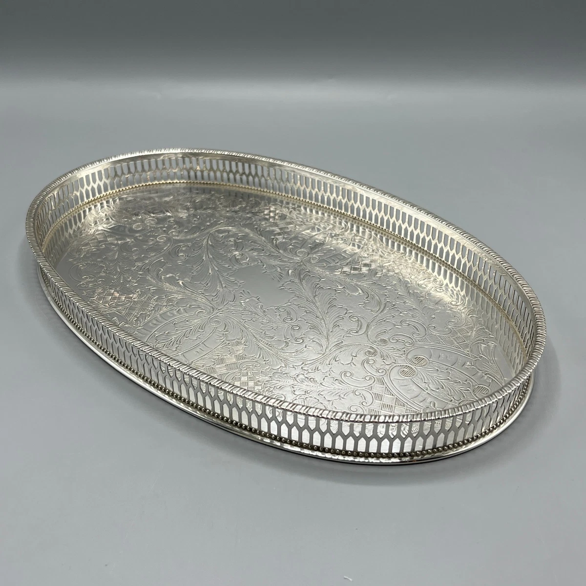 english silver tray products for sale | eBay