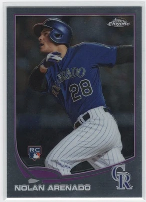 2013 Topps Chrome Update - Nolan Arenado #MB-39 (RC) - Image 1 of 2