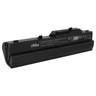 Batería para MSI Wind U100 U120 MS-N1 U90 U100X U115 U120H U90X 4400mAh - Bild 1 von 4