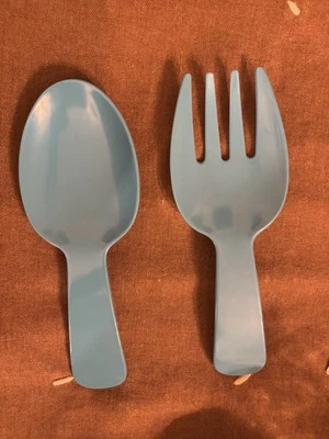 salad serving fork spoon set - Image 1 of 4