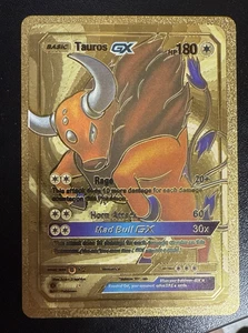 Taurus GX Sun & Moon Gold Foil 2017 S&M Series Rare Fan Art - Picture 1 of 2