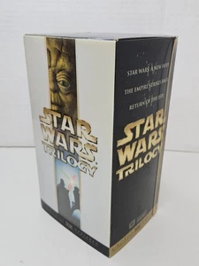 Star Wars Trilogy (VHS, 2000) New Hope, Empire Strikes Back, Return of The Jedi - Bild 1 von 13