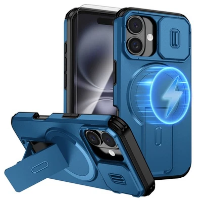 Estuche seguro a prueba de golpes Mag + vidrio para Motorol Edge/Moto G/G Power/G Stylus 2025 Foto 1 de 4