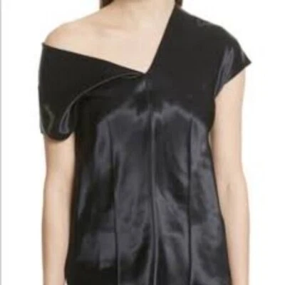 Helmut Lang Elegant Black Women's Top size 8 - Image 1 of 4