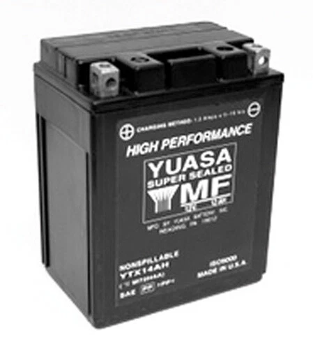 YUASA YTX14AH-BS H-PERFORMANCEMF BATTERY - Image 1 of 1
