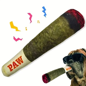 Juguete de peluche chirriante dientes de mascota diseño articulado PAW grande juguetes para masticar para perro - Imagen 1 de 9