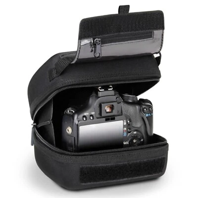 Quick Access DSLR Hard Shell Camera Case w/ Accessory Storage & Padded Interior - Image 1 of 3