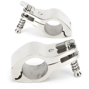 Boat Jaw Slide Hinged Stainless Steel Jaw Slide Marine Hardware Fitting 22/ 25mm - Picture 1 of 14