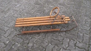 Alter Schlitten Lenkschlitten - Bild 1 von 8