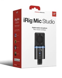 IK Multimedia iRig Mic Studio, Portable Large-Diaphragm Digital Microphone - Picture 1 of 1