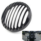 5 3/4" Black Headlight CNC Grill Bezel Cover For Harley Sportster XL 883 1200 SU