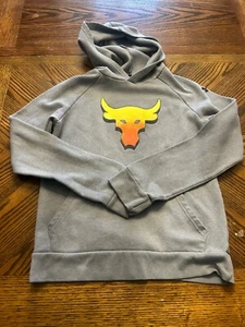 Under Armour Project Rock Youth Large Loose fit Hoodie Hooded Sweatshirt - Picture 1 of 10