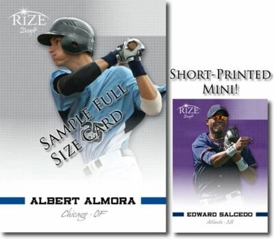 EDWARD SALCEDO 2012 Rize Rookie MINI PURPLE Paragon RC #/5 - Image 1 of 2