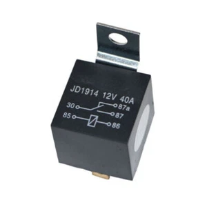 5 Pack 12V 30/40 Amp 5-Pin SPDT Automotive Relay with Wires & Harness Socket Set - Picture 1 of 1