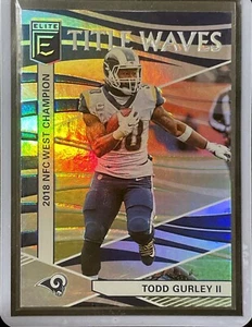 Todd Gurley II - 2019 Donruss Elite Football - Title Waves #TW-10 - Bild 1 von 1