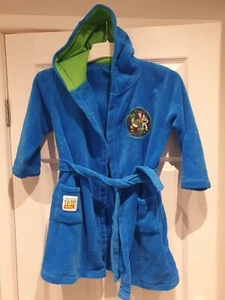 Disney Pixar Toy Story Blue Green Dressing Gown by George 6-7 Years Used Rare - Picture 1 of 9