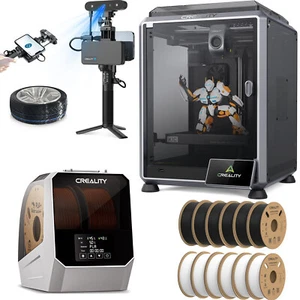  Creality K1C 3D Drucker mit 3D Scanner Ferret Pro & Space Trockenbox Plus  - Bild 1 von 14