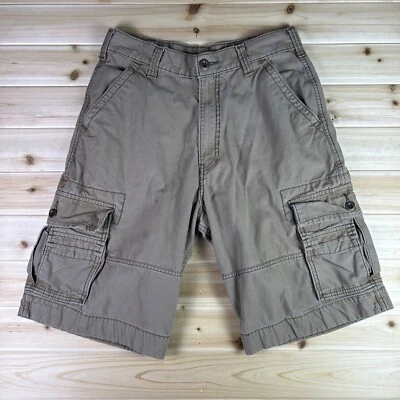 Levis Cargo Shorts Mens 31 Brown Multi Pocket Cargo Short - Image 1 of 4