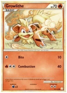 2x (HGSS-065) Growlithe (C) Pokemon HeartGold SoulSilver Card # 65 - Picture 1 of 1