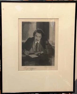 Henry Wolf / Robert Louis Stevenson Signed 1909 - Picture 1 of 2
