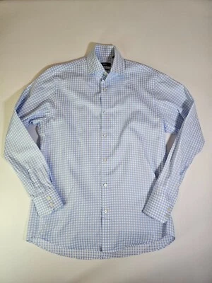 Hugo Boss Men's Button Down Long Sleeve Shirt Size 15 32/22 Regular Fit - Image 1 of 4