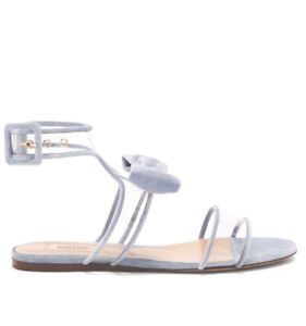 VALENTINO DOLLYBOW CLEAR FLAT SANDALS NWB SIZE 38