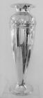  Tiffany sterling silver Large flower vase with vertical lines, 16 1/8" , Heavy 