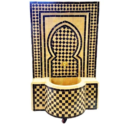 Mosaik Gartenbrunnen Zimmerbrunnen Springbrunnen Brunnen Balkondeko Gartendeko - Bild 1 von 4