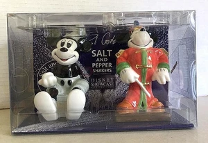 NEW Disney Showcase Paul Cardew Mickey Mouse Salt + Pepper Shakers - Picture 1 of 7