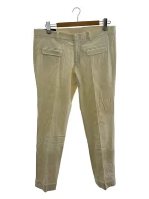 CALÇA RETA GUCCI/tamanho 50/algodão/branco/sólido - Imagem 1 de 4