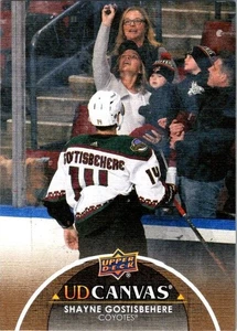 2021-22 Upper Deck UD Canvas #C274 Shayne Gostisbehere - Picture 1 of 2