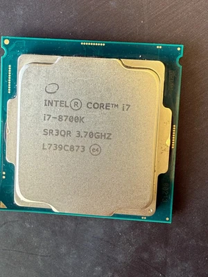 Intel Core i7-8700K Processor (3.7 GHz, 6 Cores, LGA 1151 Socket) - SR3QR - Image 1 of 4