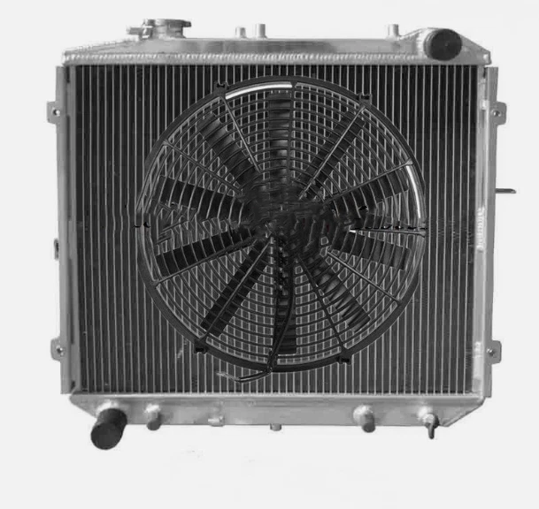 1995-2001 Kia Sportage 2.0L Aluminum Radiator + 16" Electric Fans Foto 1 de 1