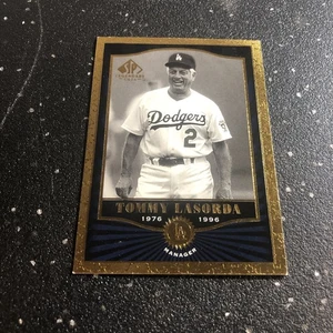 2001 SP Legendary Cuts - Tommy Lasorda #30 MLB Los Angeles Dodgers Manager - Picture 1 of 2