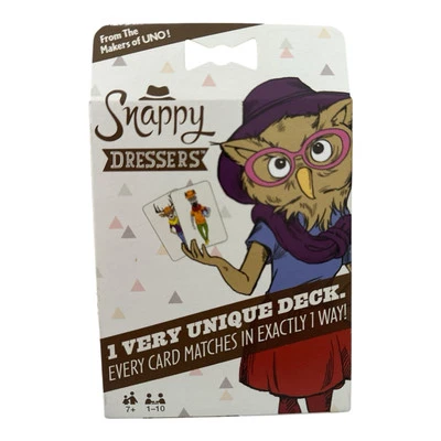 Snappy Dressers Matching Game Card Deck - Well-Dressed Animals New - Image 1 of 2