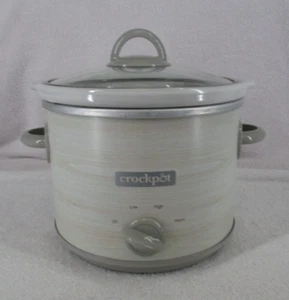 Crockpot Slow Cooker 120Vac 60Hz 170W Model CPSCRM30-WG Dips Stews Gray - Picture 1 of 15