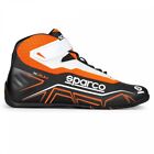Sparco Karting Kart Racing Auto Shoes K-Run Black Orange - Size 37